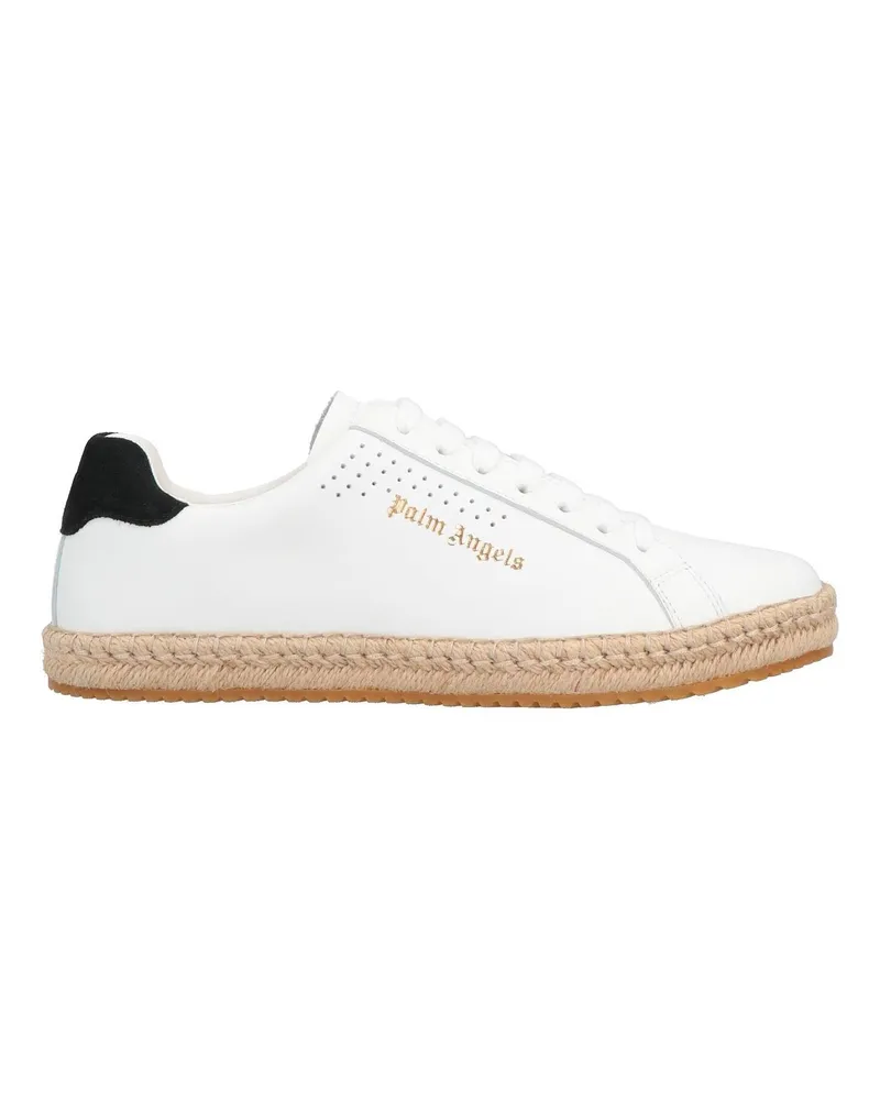 Palm Angels Leder -Logo -Turnschuhe 