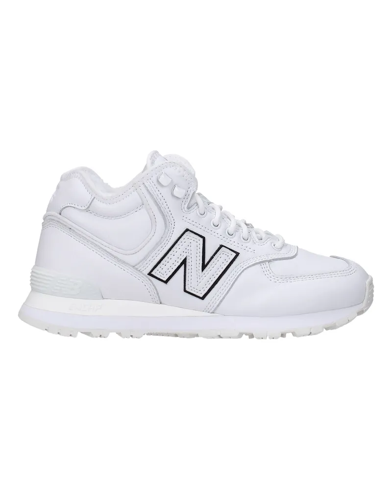 New Balance Sneakers Comme Des Garçons Herrens Leder Weiß -
