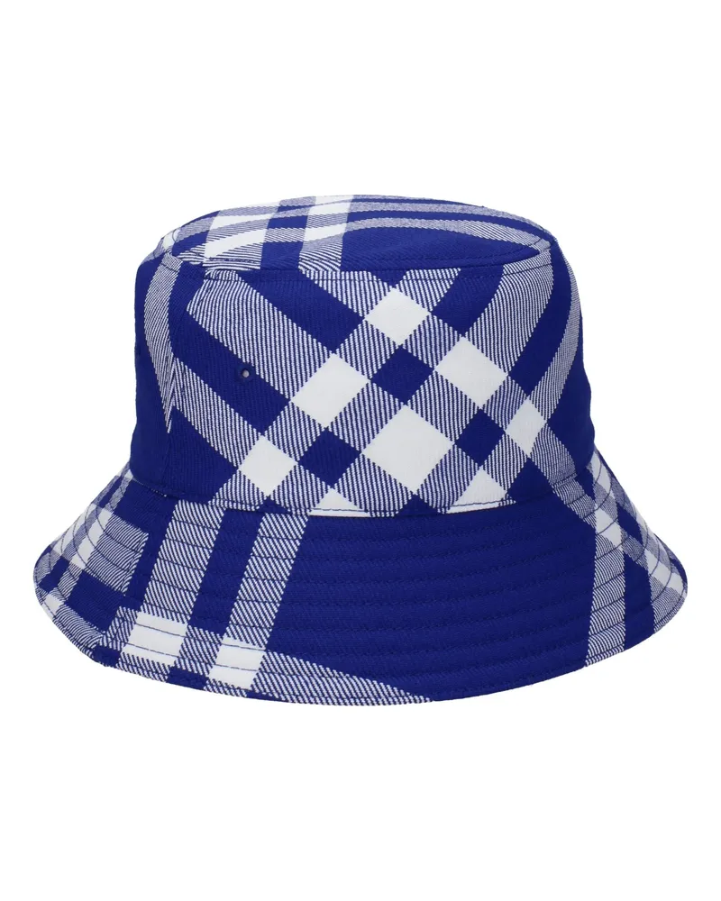 Burberry Hüte Männer Polyesterblau/Weiß -