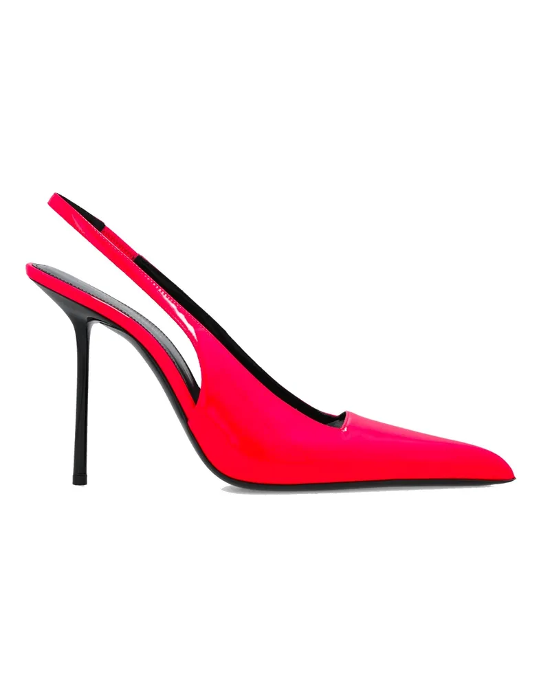 Saint Laurent Kiss 105 Slingback Pumps Rosa
