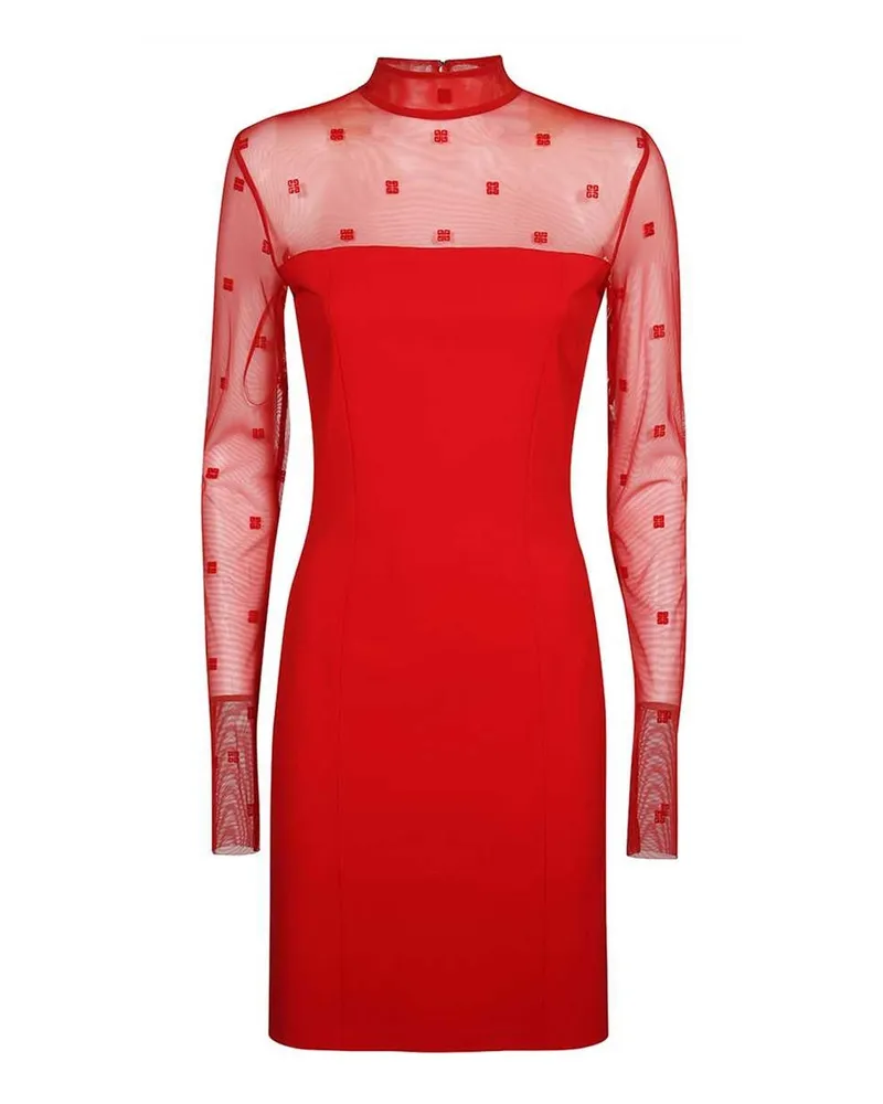 Givenchy 4 G Kleid Rot