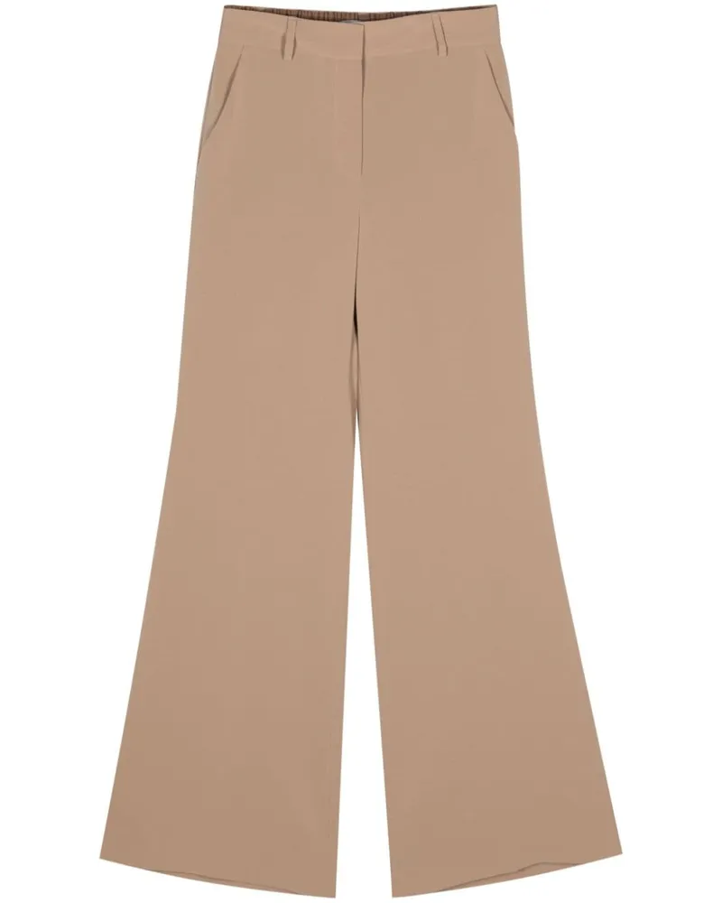 Alberto Biani Cady Flared Hose Powder