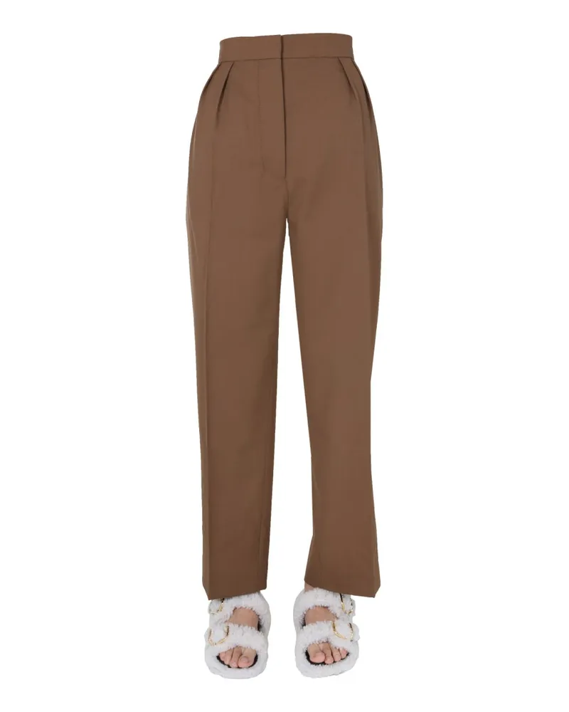 Marni Virgin Wollhose Brown
