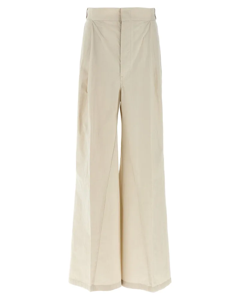 Maison Margiela breites Hose Beige