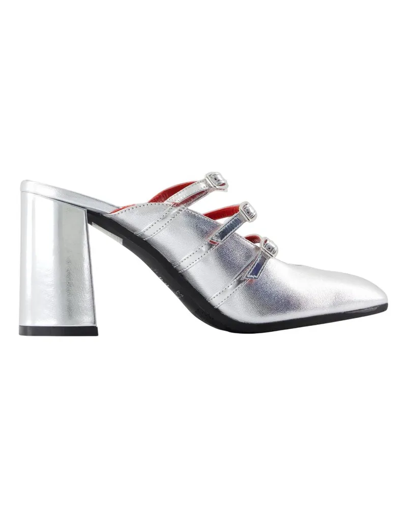 Carel Fatale Sandalen  Leder Silber Silver