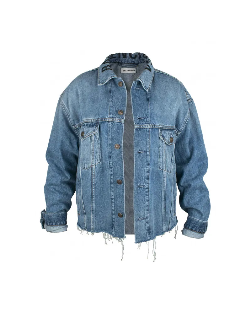 Balenciaga Jeansjacke Blue