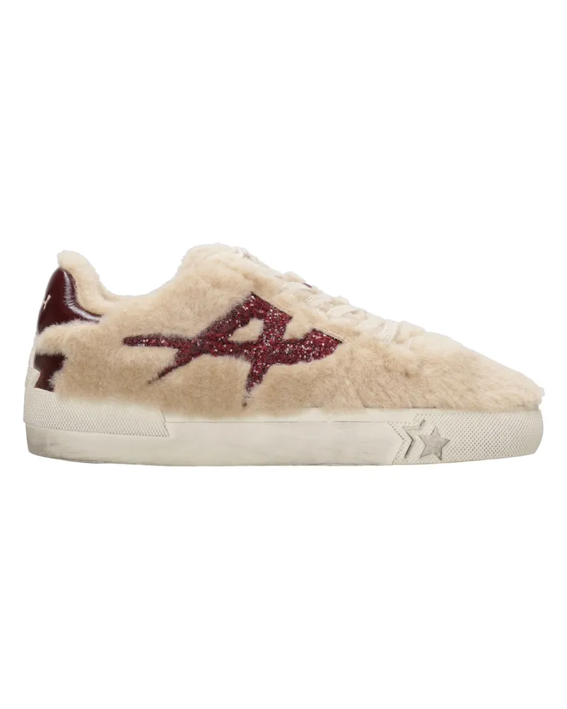 ash Asche-Sneaker Cammello+bordeaux