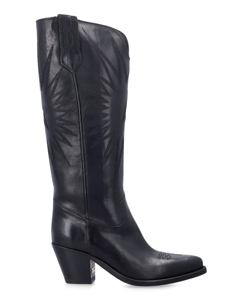 Golden Goose Flache Schuhe von  Schwarz Black