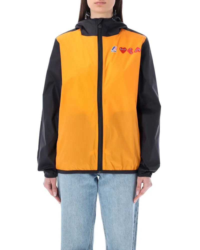 Comme des Garçons Comme des Garcons spielen Mäntel Orange