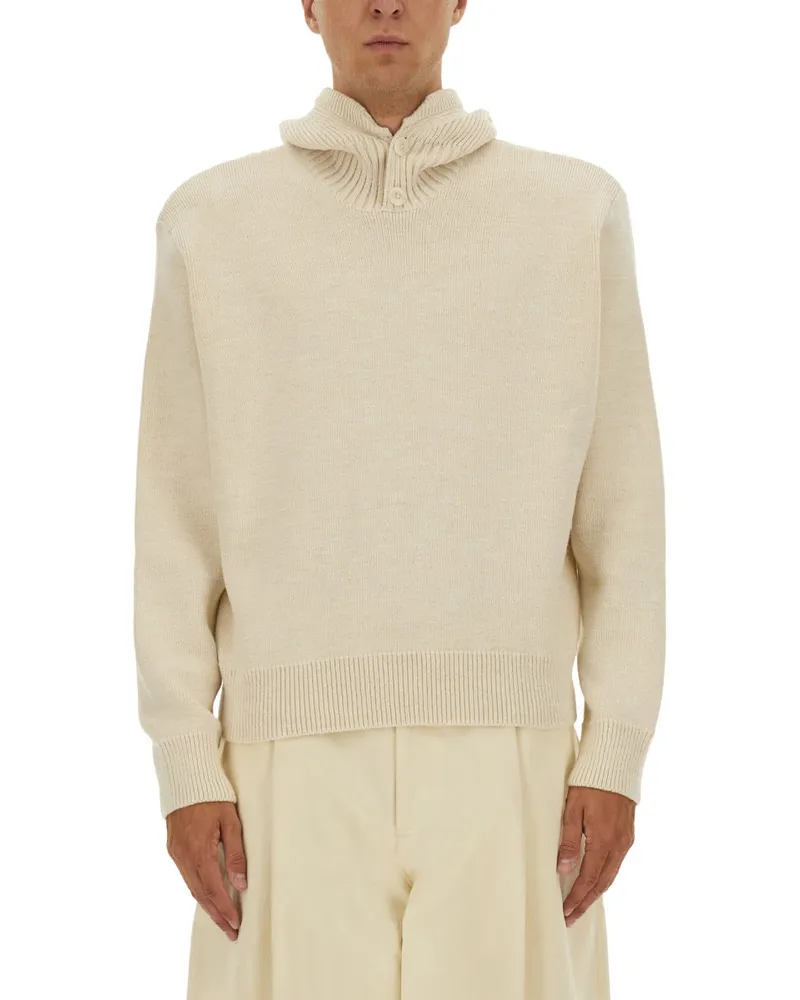 Christophe Lemaire Kapuzenpullover Beige