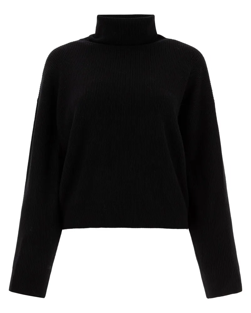 Brunello Cucinelli Pullover aus Wolle und Kaschmir Black