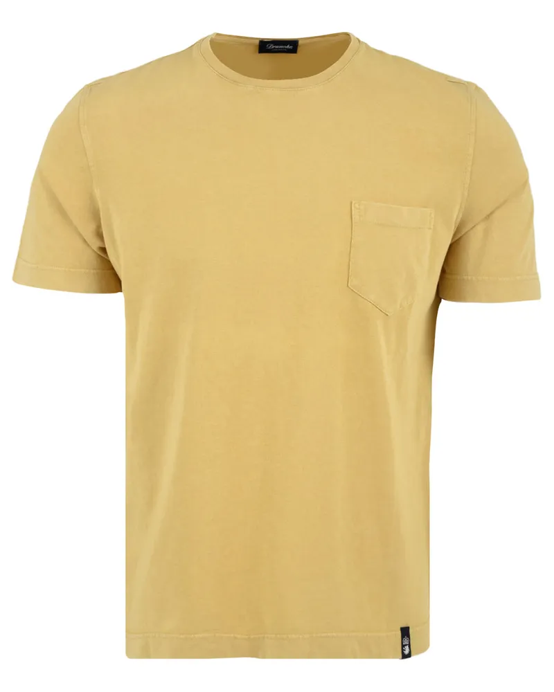Drumohr  T -Shirts und Polos Gelb Yellow