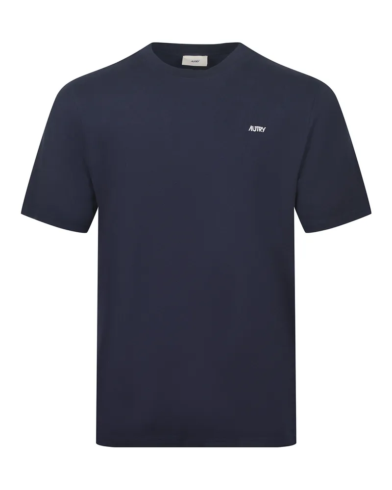 AUTRY T -Shirt aus Baumwolle Blue