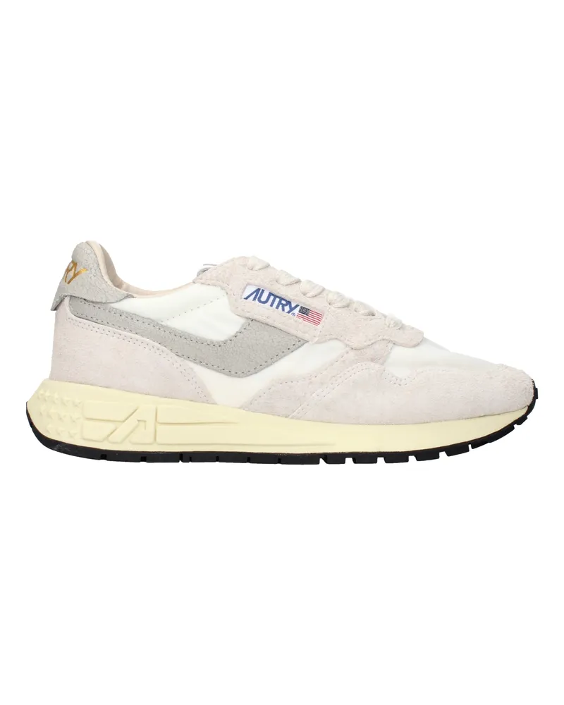 AUTRY Sneakers Reelwind Damens Stoff Beige/Grau -