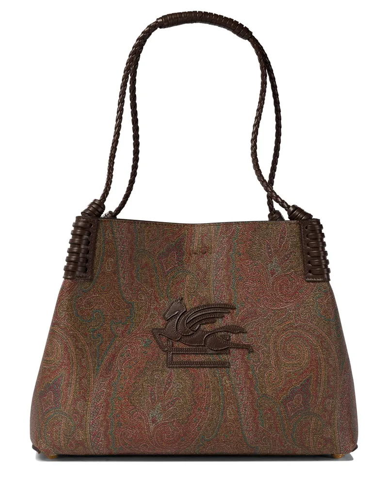 Etro Libra“ Umhängetasche Brown