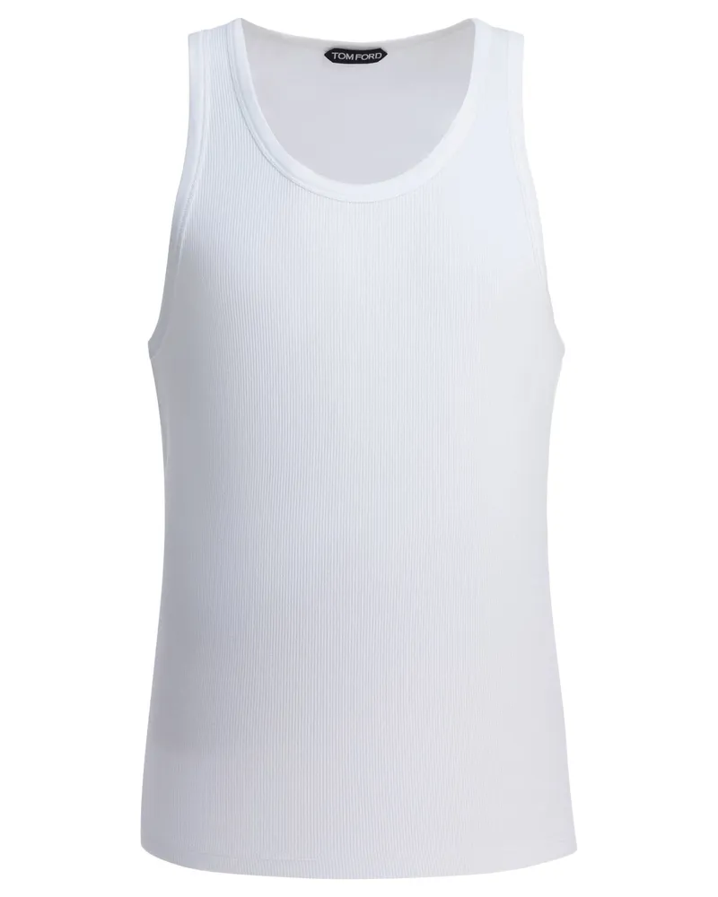 Tom Ford ärmelloses Unterwäsche-T-Shirt White