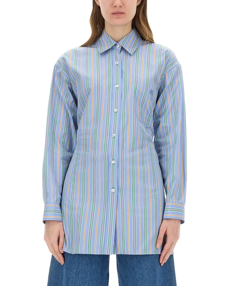 Etro Jacquard Hemd und Knoten im Rücken Baby