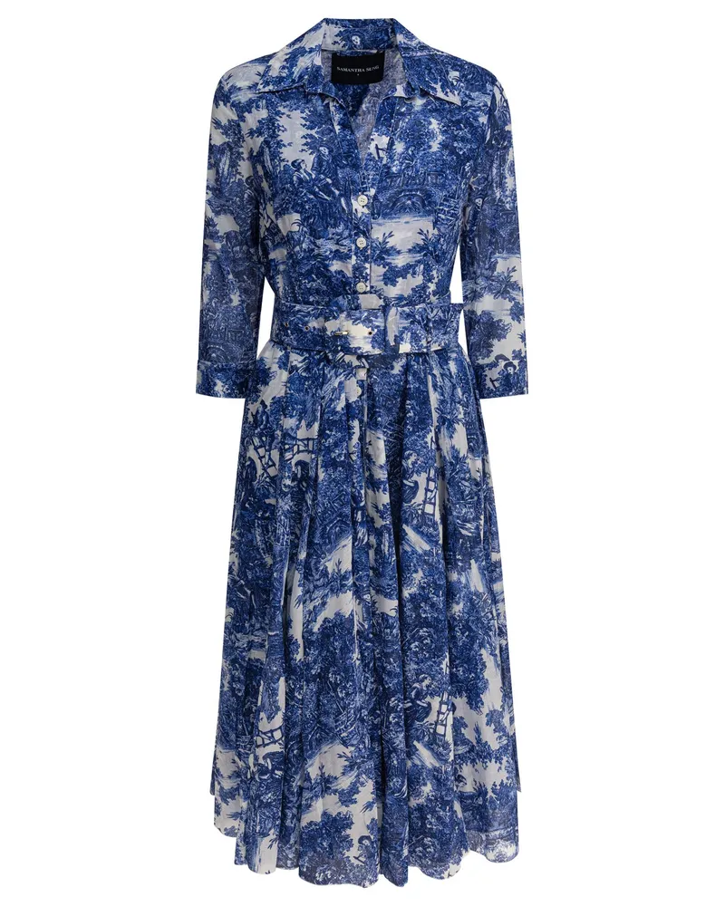 Samantha Sung Kleider Blue