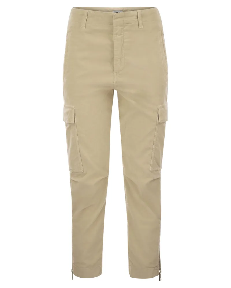 Dondup VELVET CARGO PANSS EVE Ivory
