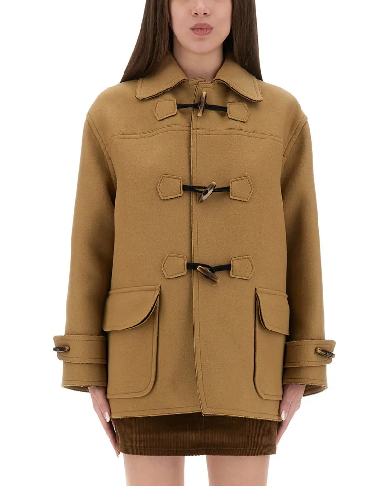 Moschino Duffle Jacke Beige