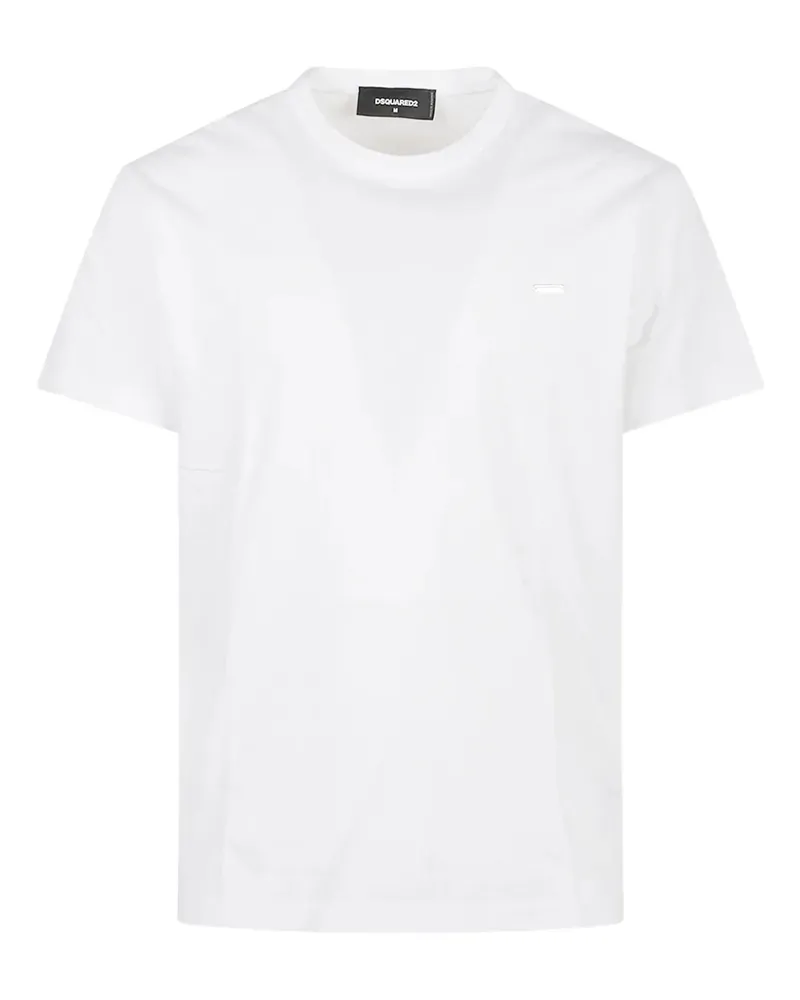 Dsquared2 T-Shirts und Polos Weiß White