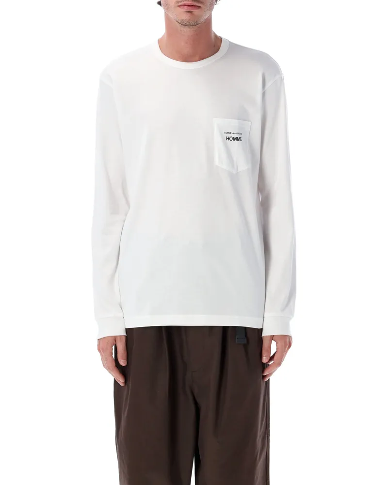 Comme des Garçons T -Shirts und Polos White White
