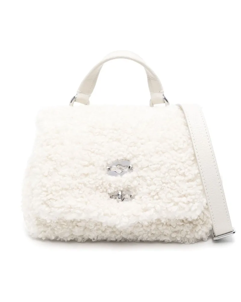 Zanellato Postina Baby Teddy Handtasche White