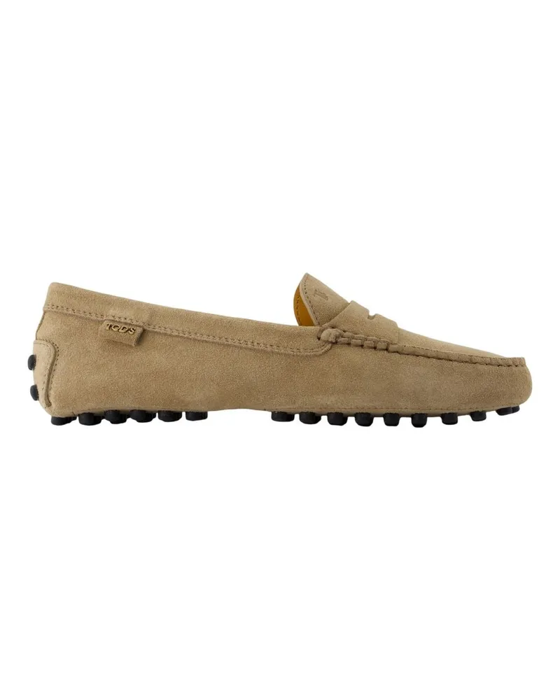 TOD'S Gommino -Ladung Tod 's Lederbraun Brown