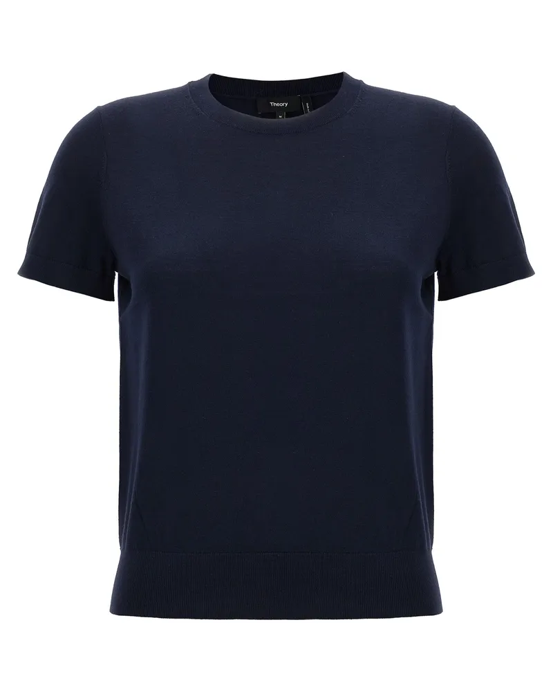 Theory Theorie 'grundlegender Tee' Pullover Blue