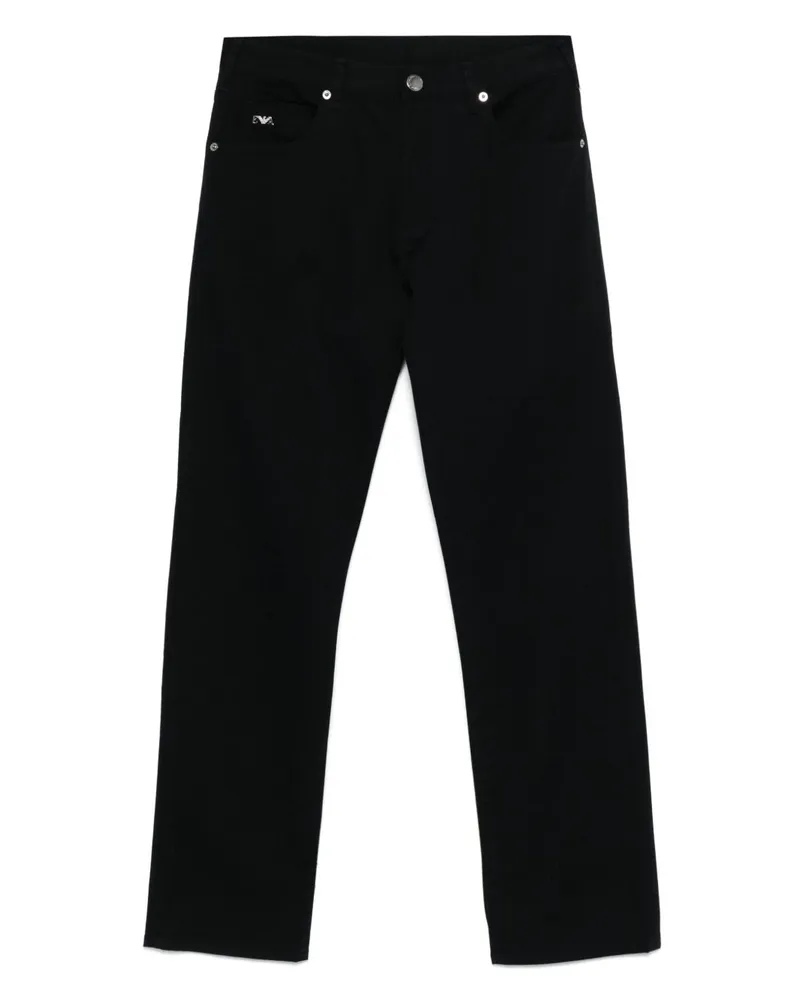 Emporio Armani Slim Denim Cotton Jeans Blue