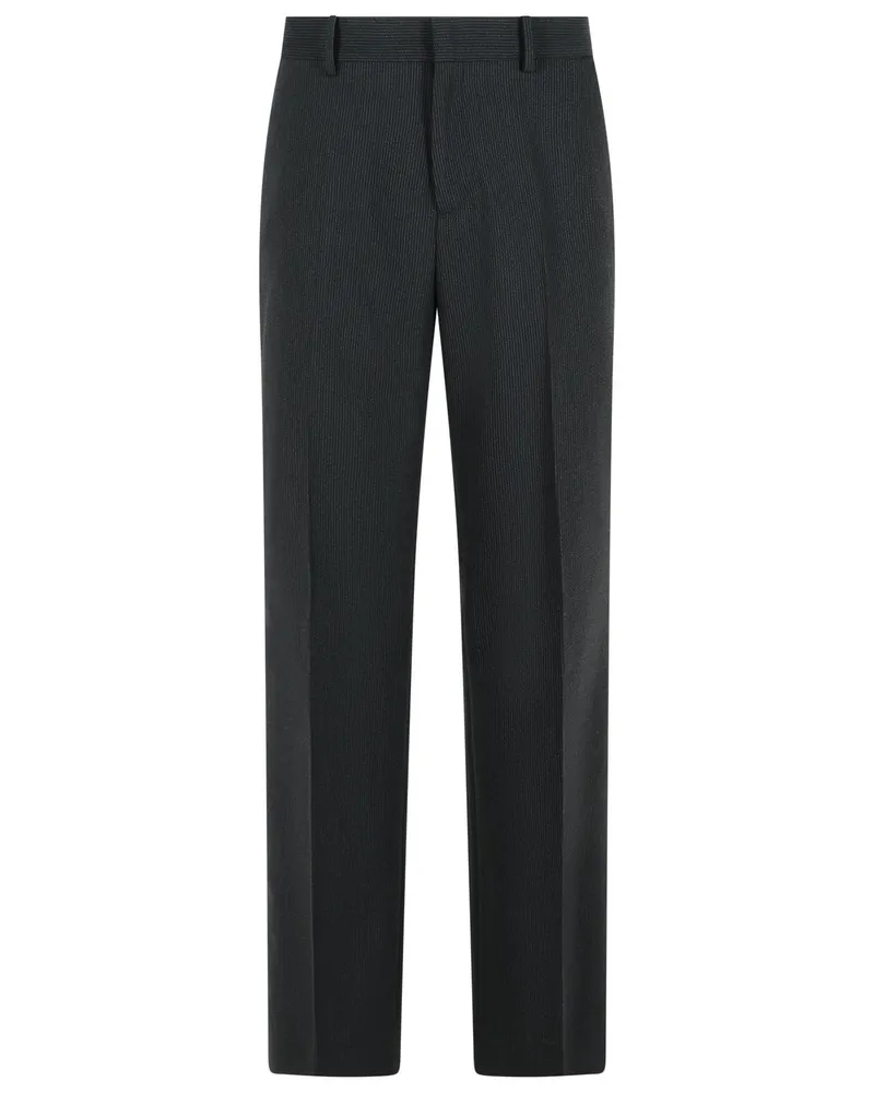 Acne Studios schwarze Wollmischhosen Black