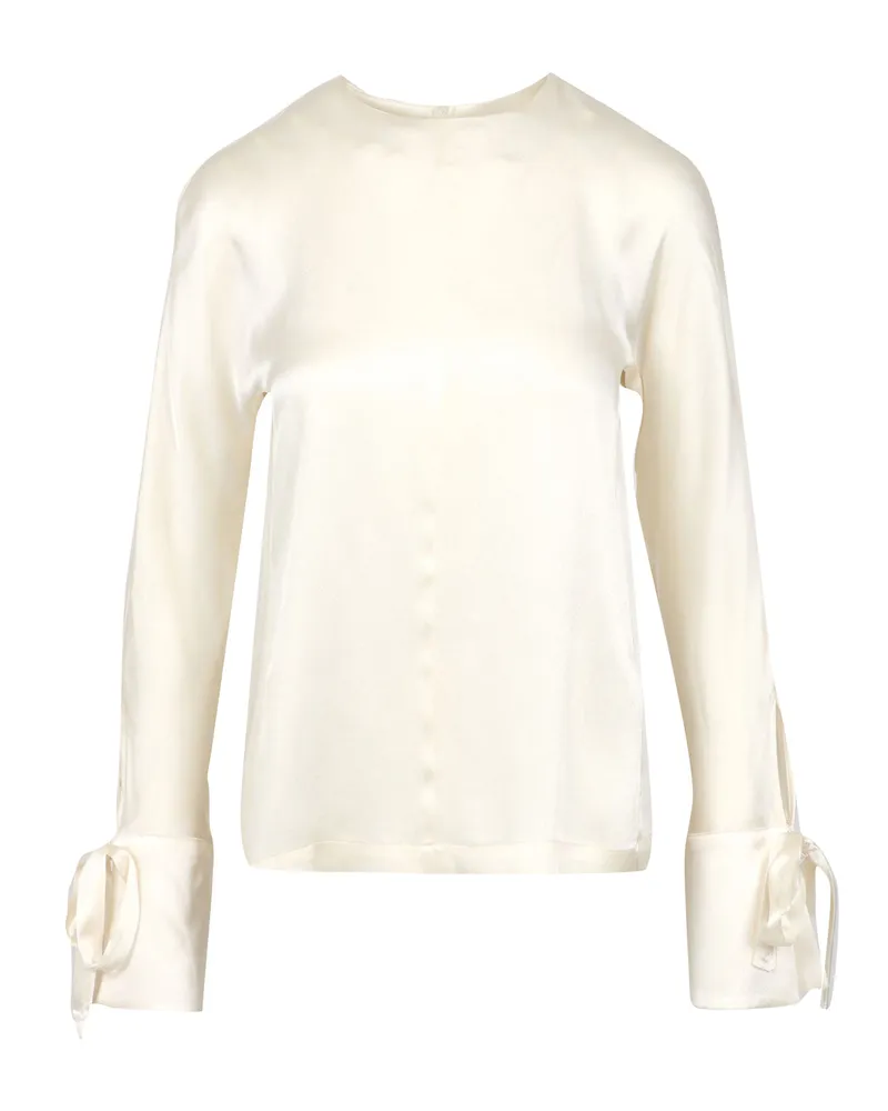Semicouture Halb -Outure -Hemdencreme Cream