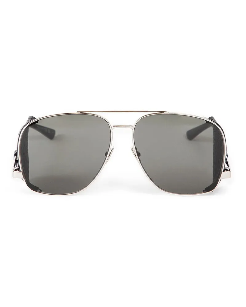 Saint Laurent Aviator SL 653 Leon Sonnenbrille Silver