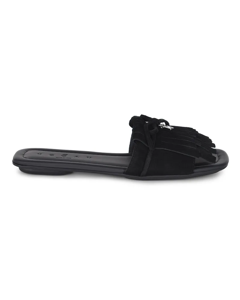Hogan Hausschuhe aus Leder Black