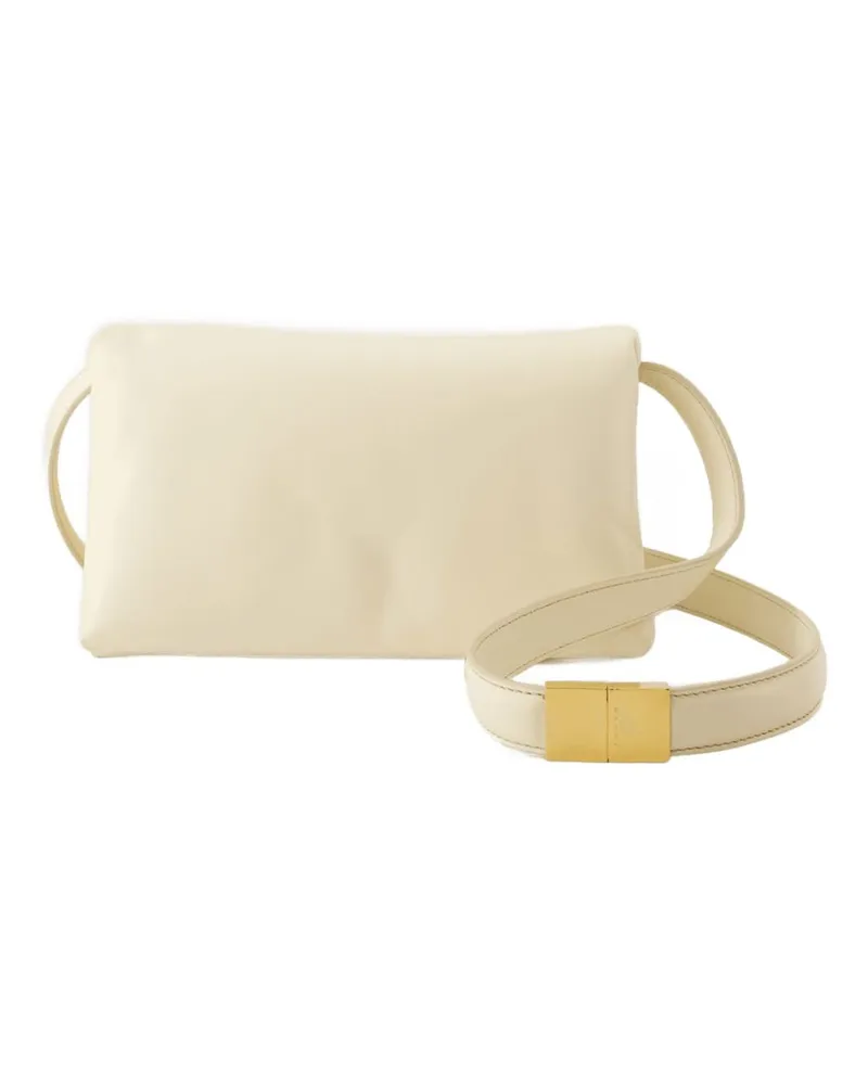 Marni Hobo Prisma Bag  Leder Beige Beige