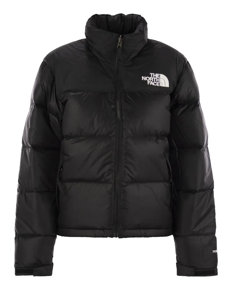 The North Face Die North Face Retro Nuptse 1996 Short Down Jacke Black