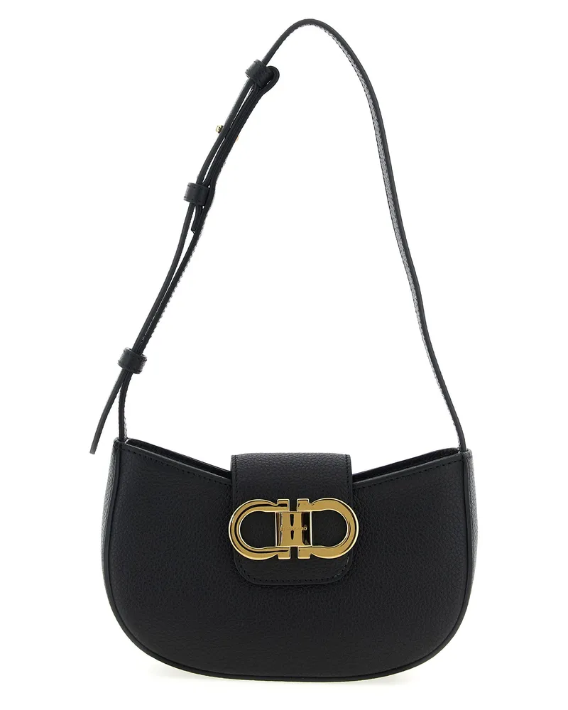 Ferragamo Gabry' Umhängetasche Black