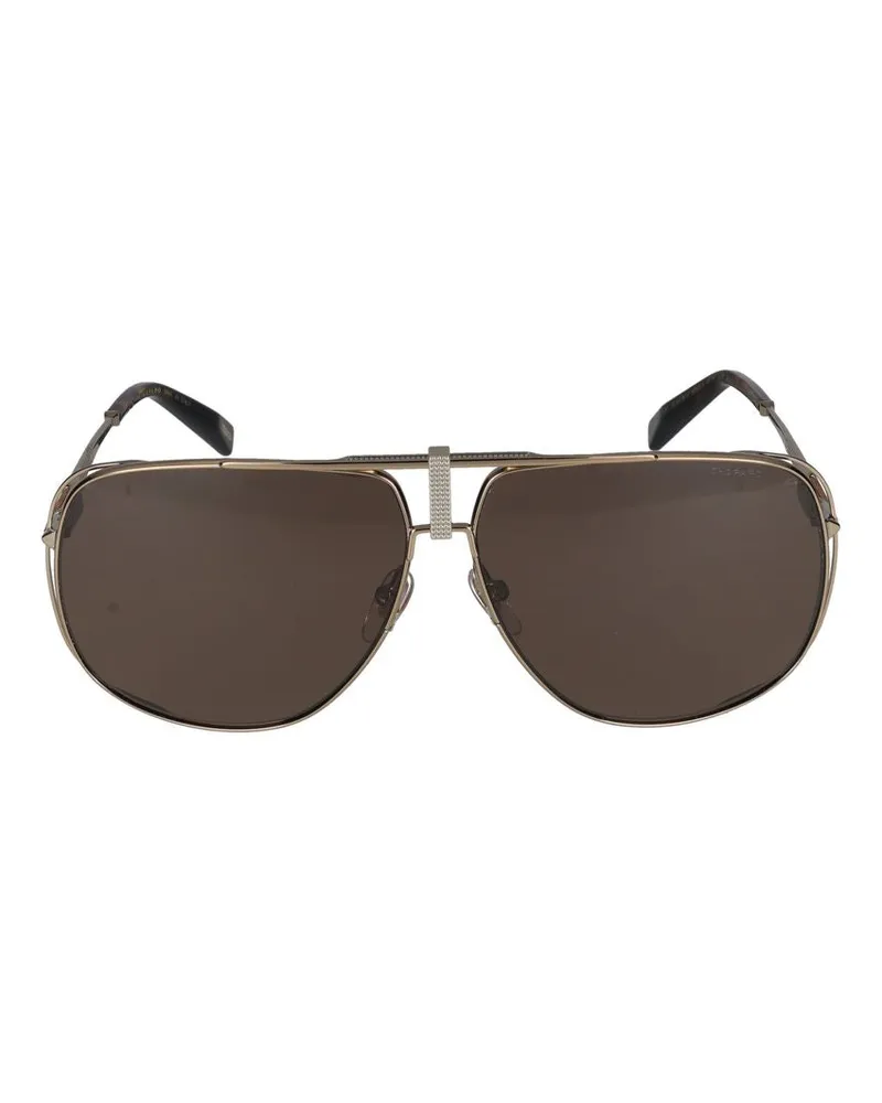 Chopard Sonnenbrille  Schg91 V 8 FFP Oro Grigio Lucido /11/145 8ffp