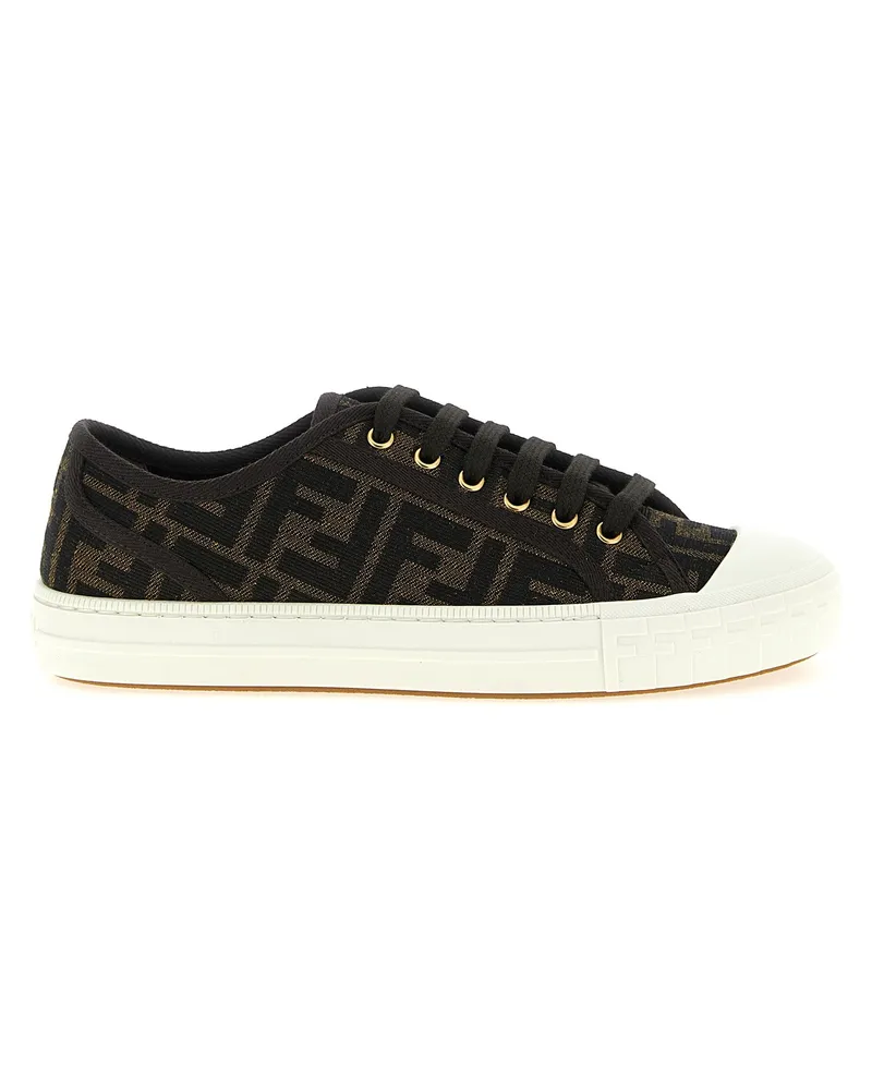 Fendi Domino' Sneakers Black