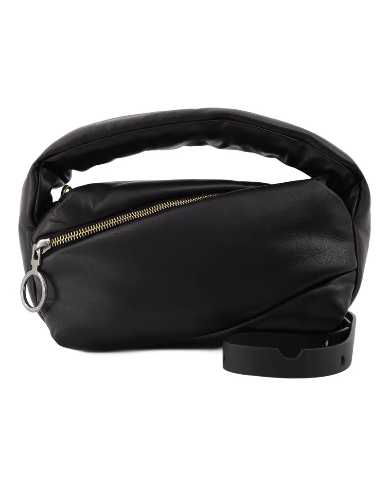 OFF-WHITE Pumpbeutel 24 Schwarz Keine Farbschulter- und Hobo -Taschen Schwarz