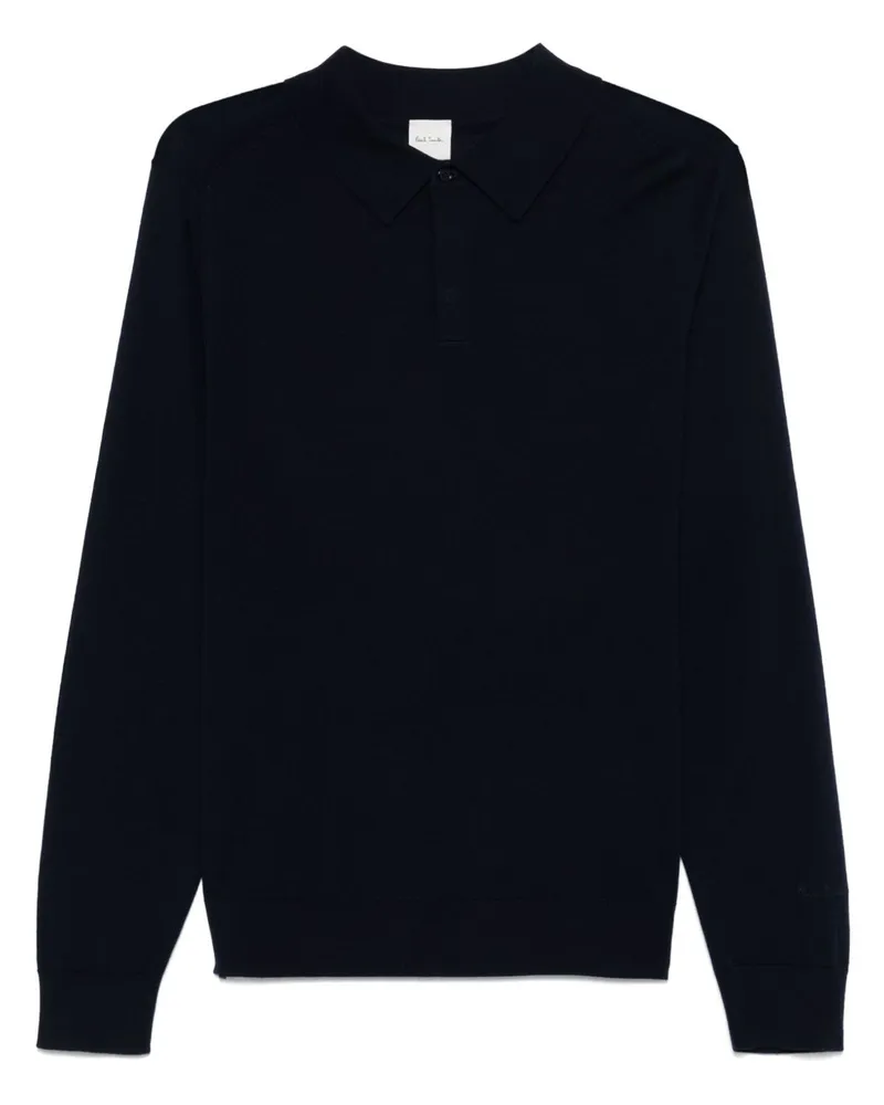 Paul Smith Woll Crewneck -Pullover Blue