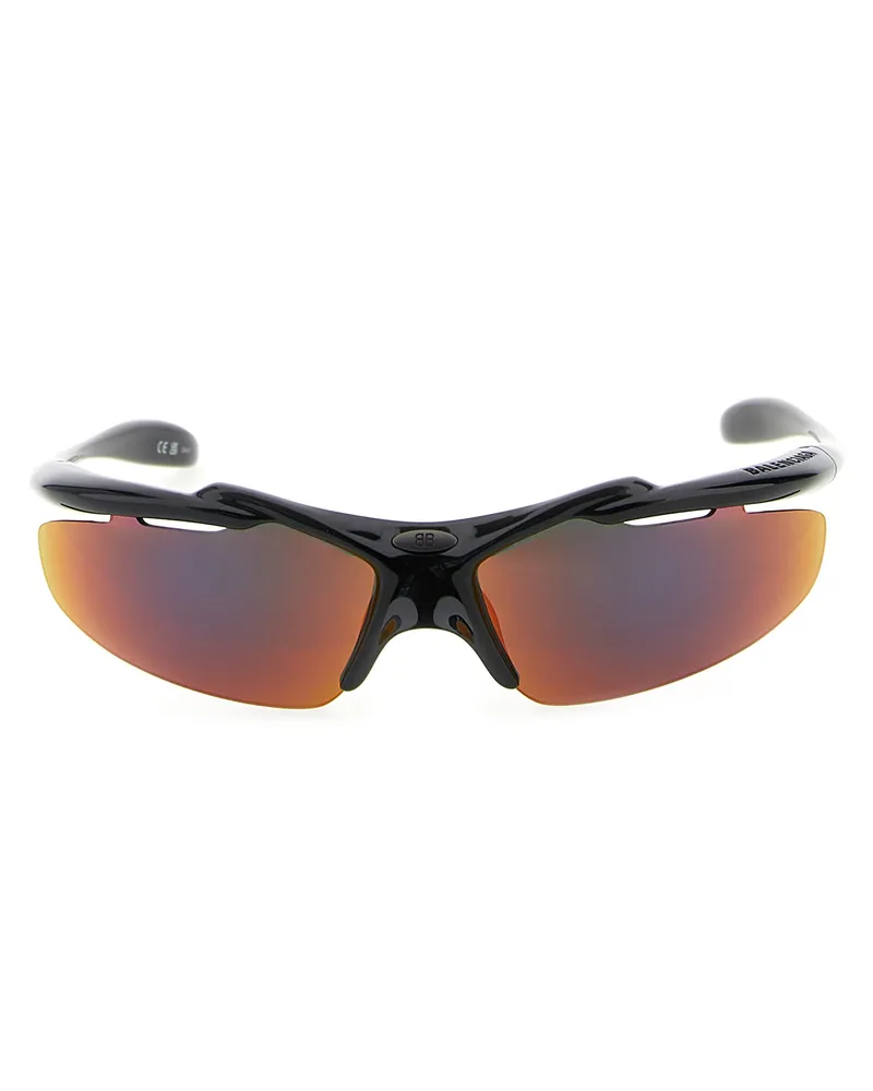 Balenciaga Turbo D Frame“ Sonnenbrille Multicolor