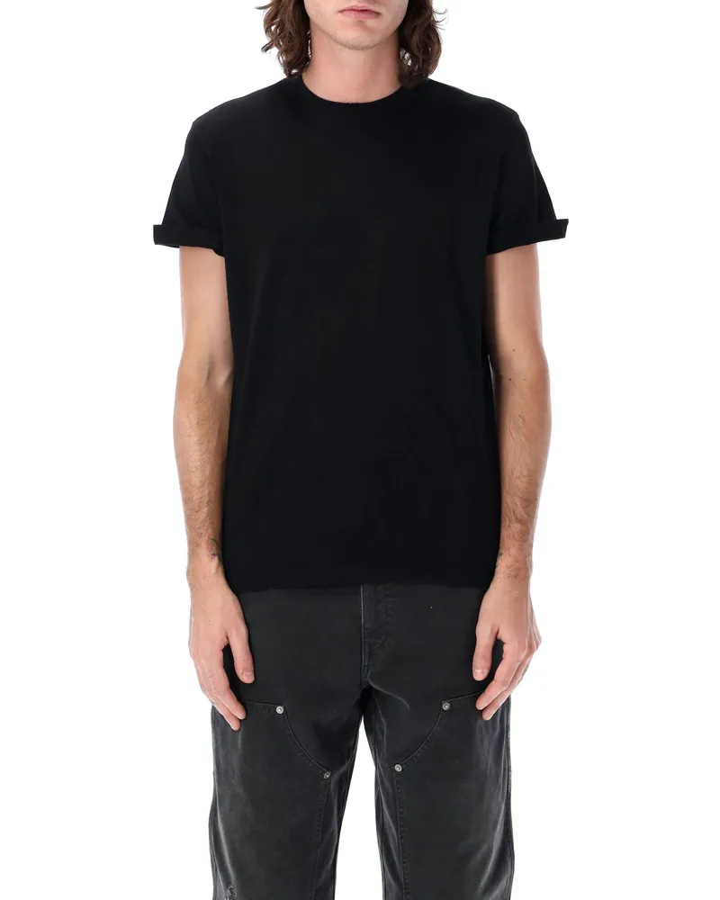 Golden Goose T-Shirts und Polos Schwarz Black
