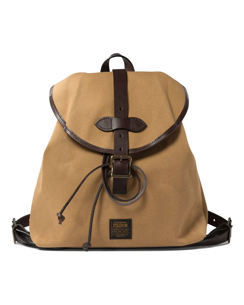 Filson Drawstring“ Rucksack Brown
