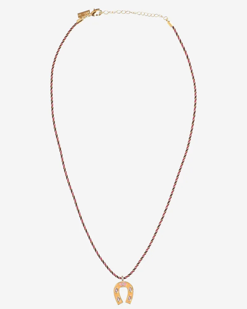 MYA BAY Mini-Hufeisen-Halskette Red