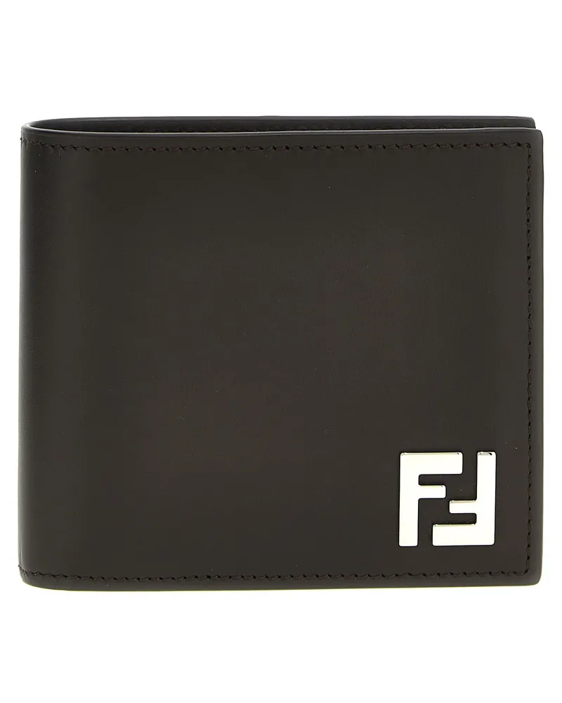 Fendi bifold ff' Brieftasche Braun