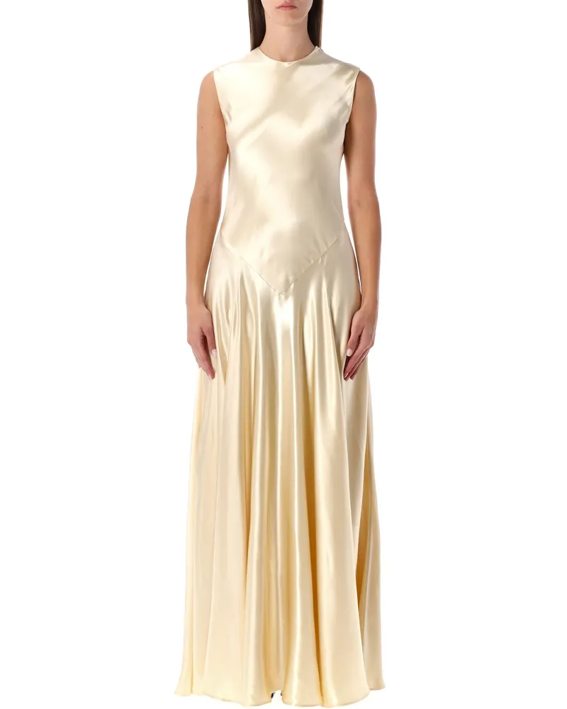 Alberta Ferretti Kleider weiß White