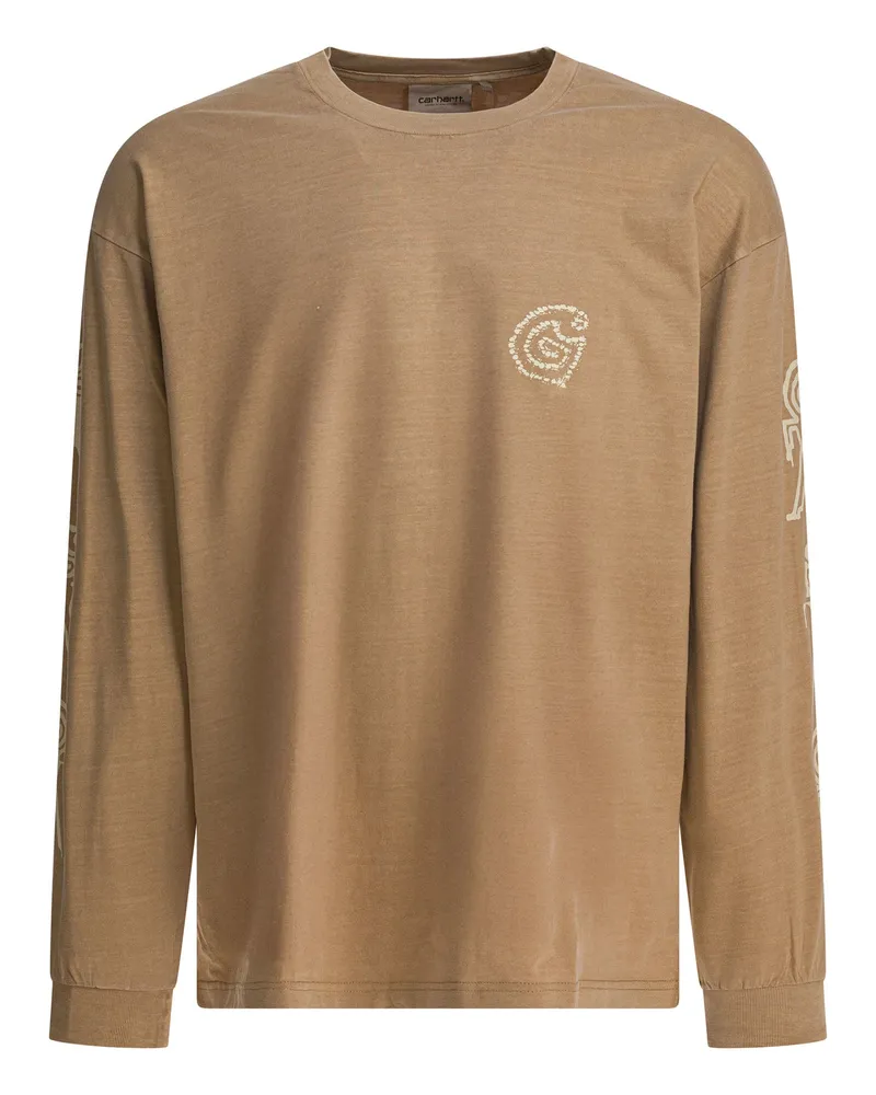 Carhartt WIP S „Terrestrisch“-T-Shirt Brown