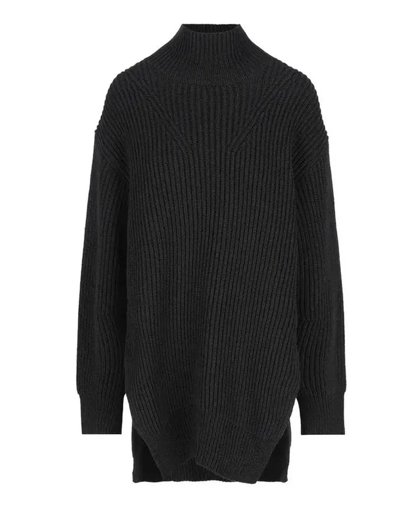 Jil Sander langer Pullover Black