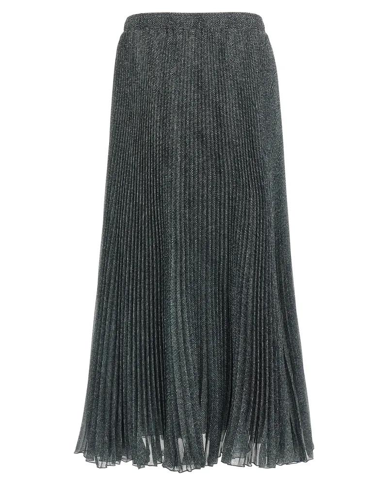 Ermanno Scervino Plissee Longuette -Rock Gray